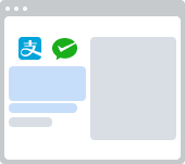 Choose Alipay / WeChat Pay as payment method